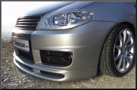 P3K030 Scheinwerferblenden, oben | P3K030 Scheinwerferblenden, unten | P3K080 Kühlergrill „Touring“ | P3K010 Frontspoiler